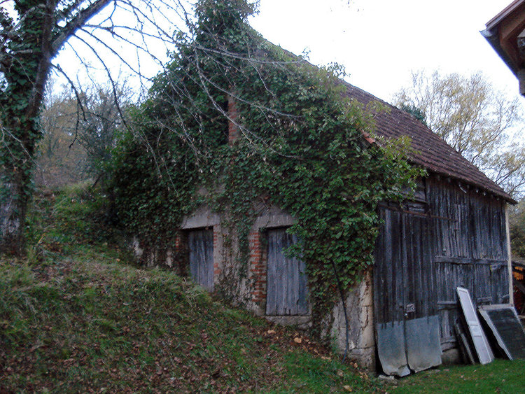 wood barn before