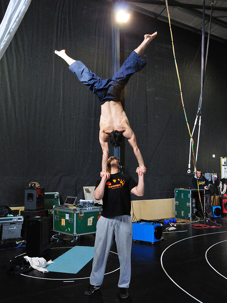 aerial and circus space